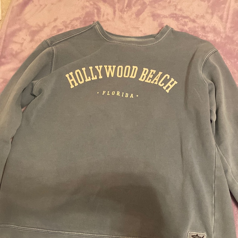 Shark Tee Hollywood Beach Crewneck
